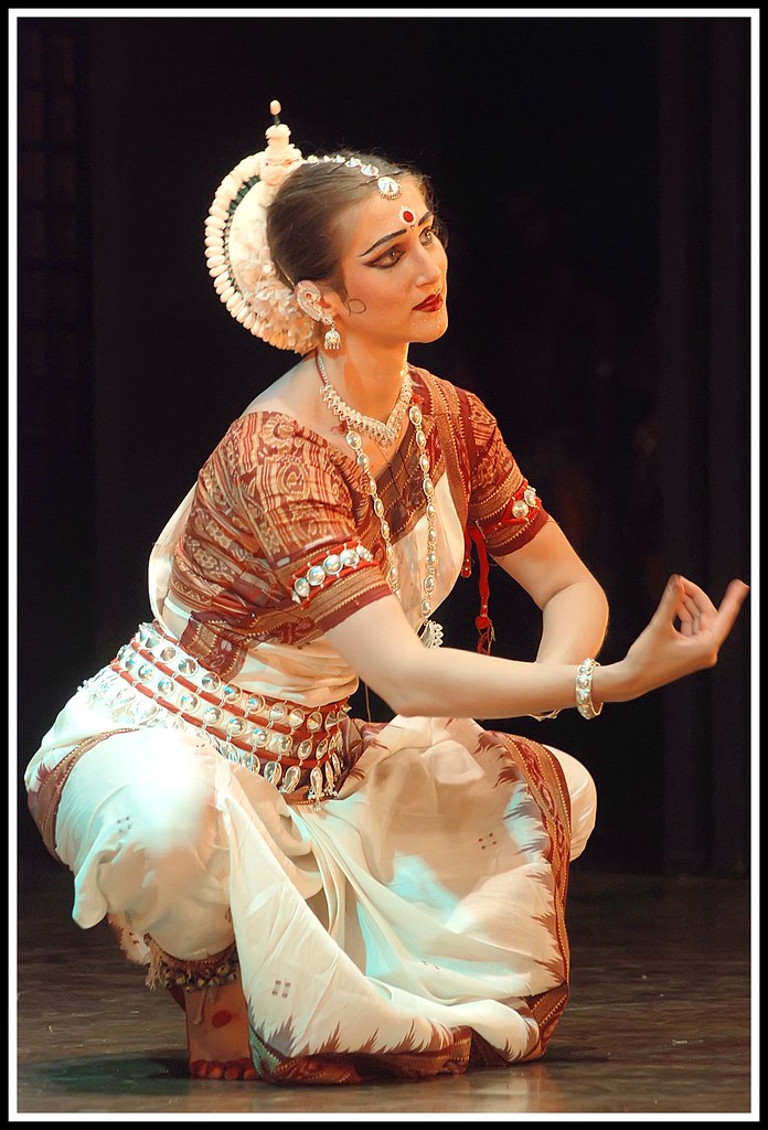 Students in traditional dance costumes during a cultural celebration